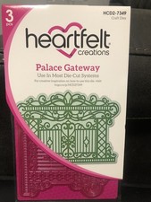 Heartfelt Creations Cut  Emboss Dies-Royale Gateway - Matrices