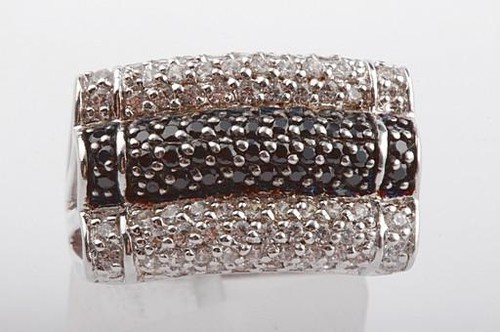 Kristall Ring 925 Sterling Silber Größe 59 Fein! # - Bild 5 von 10