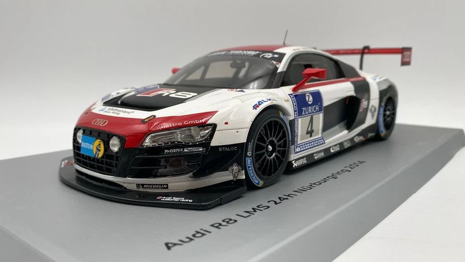 SPA5021400315 Sparkmodel Audi R8 LMS Nurburgring 2014 1/18 - Immagine 3 di 4