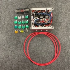 MGI RCP6-GEN4 Speedware Fused Relay Panel Box And 12vdc Wiring Kit (6 Relay)