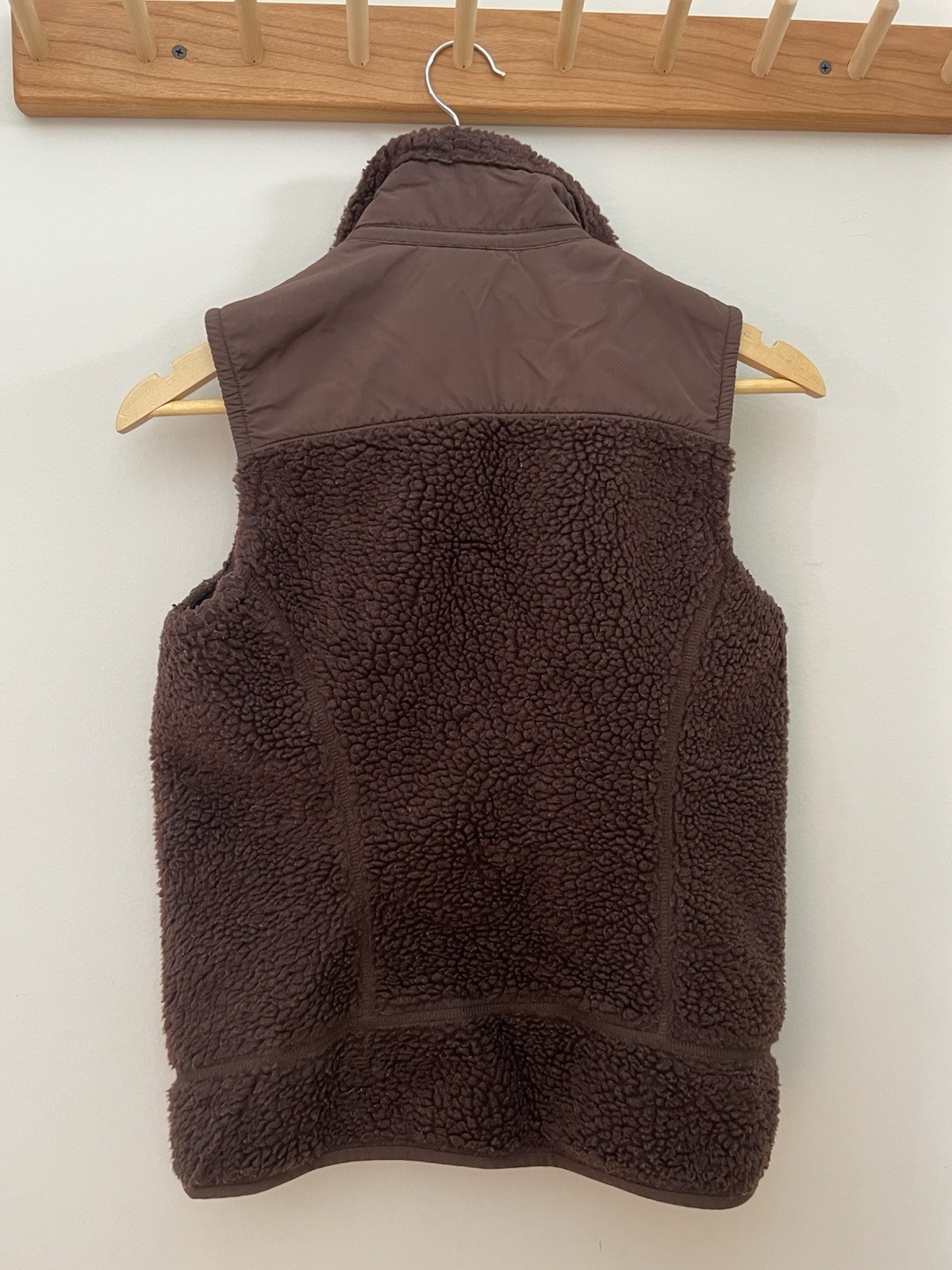 Patagonia Women's Brown Fleece Vest Small thumbnail 3