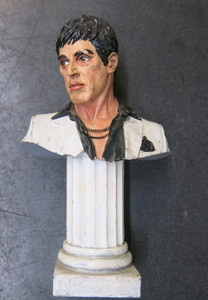 Buste Tony Montana (Scarface) - Statue Al Pacino - 32 Cm - Collection Cinéma Culte