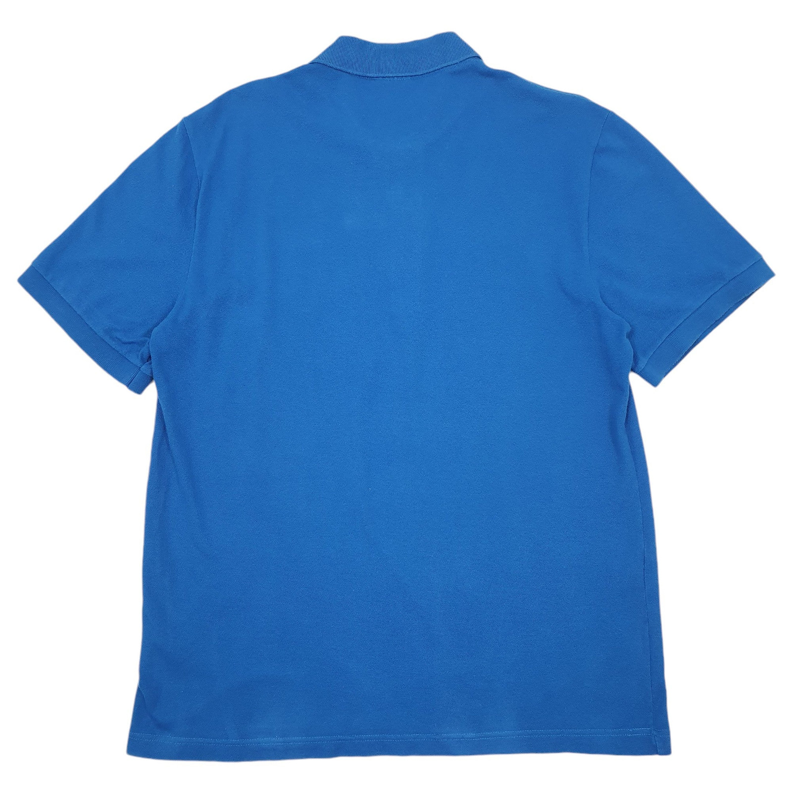LACOSTE Blue Polo Shirt Short Sleeve Cotton Mens L image 2