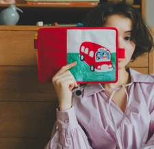 Hobonichi Techo Notebook Cover Original [A6] Keiko Shibata/Bus operator New