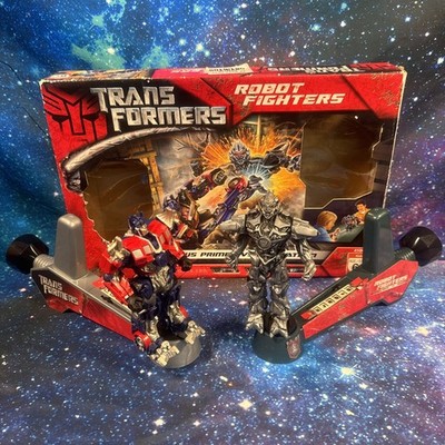 Transformers Robot Fighters Optimus Prime vs Megatron Figuren Hasbro im Karton