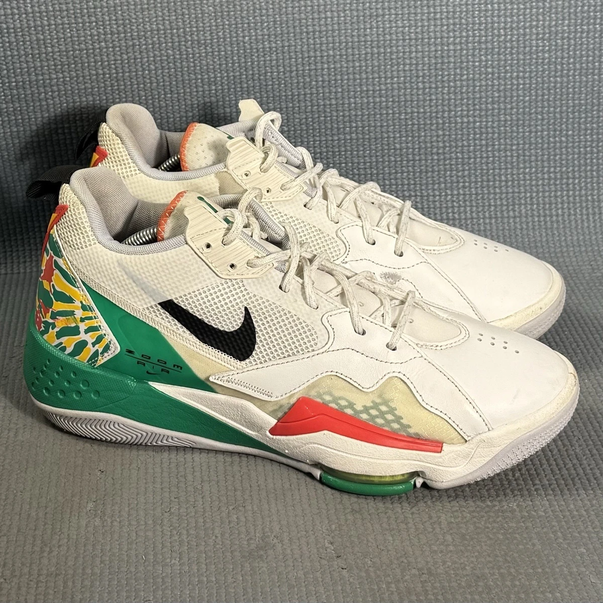 Preços baixos em Jordan Zoom '92 White Lucky Green Dark Sulfur | eBay Preços baixos em Jordan Zoom '92 White Lucky Green Dark Sulfur | eBay