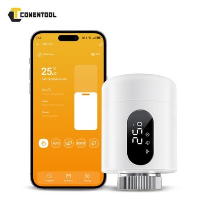 1-5x CONENTOOL Thermostat Smart Heizkörperventil Heizungsthermostat Alexa Google