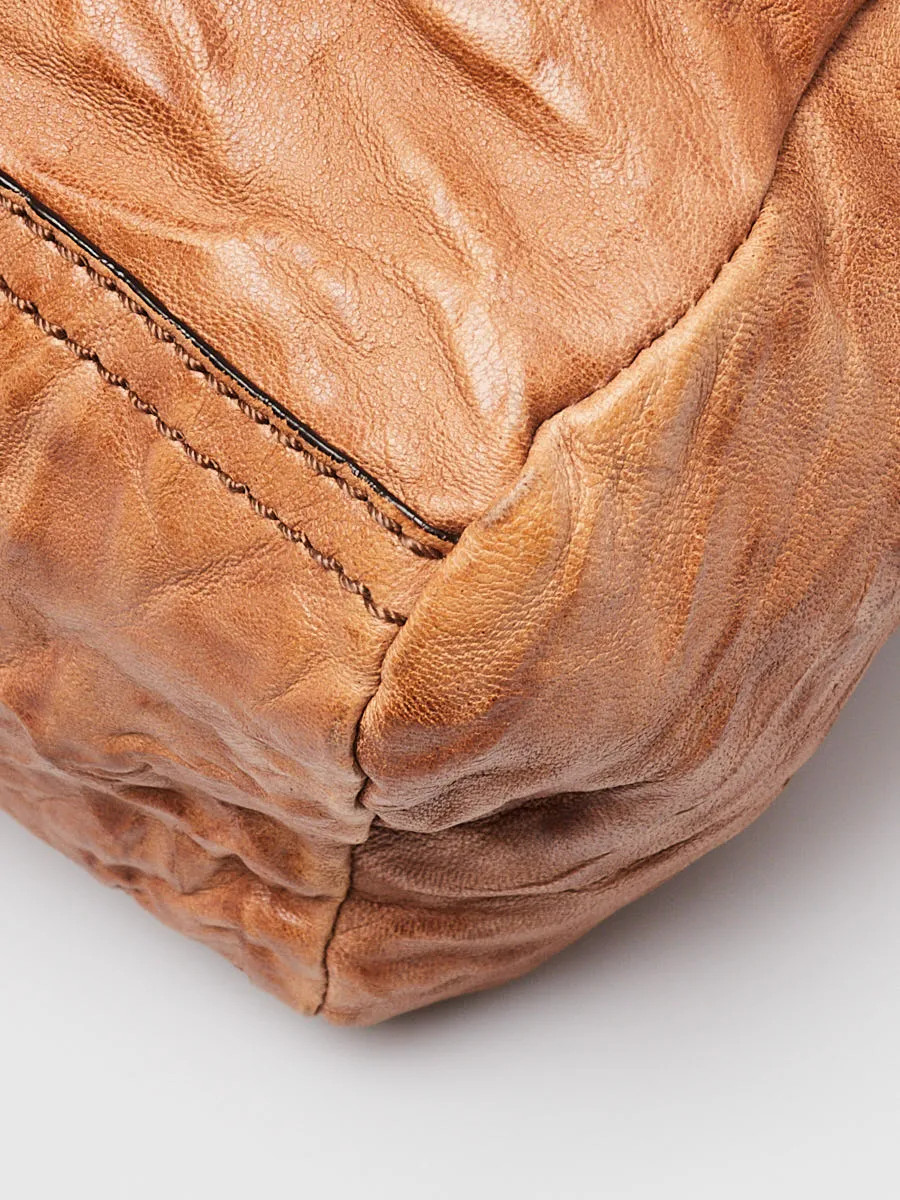 Givenchy Brown Wrinkled Sheepskin Leather Small Pandora Bag thumbnail 4