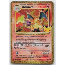Charizard Holo 30th Celebration Classic Collection 4/102 Classic Collection NM