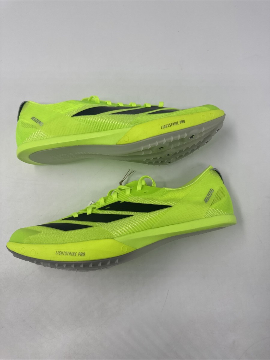 Mens Size 9 Adidas Running Shoes Adizero Finesse Lucid Lemon Core Black IG2018 Adidas Adizero Finesse Track Spikes Running Lucid-Lemon  main image 3