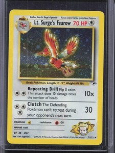 Lt Surge Fearow | eBay