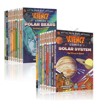 Science Comics Series Get to Know Your Universe 30 Books Complete Set Kids