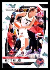 Kristy Wallace 2024 Panini Prizm WNBA Cracked Ice Prizm #133 Indiana Fever