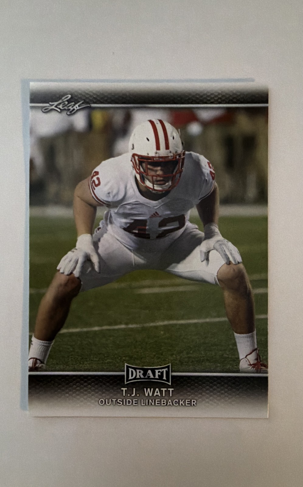 2017 Leaf Draft - T.J. Watt #62 (RC)