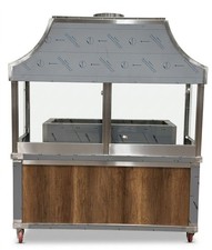 Canmac Stainless Steel Mangal Grill Station 170CM - Professional Charcoal BBQ