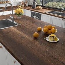Thick Teak Wood Contact Paper Wood Wallpaper Peel and Stick Textured Wood Grain