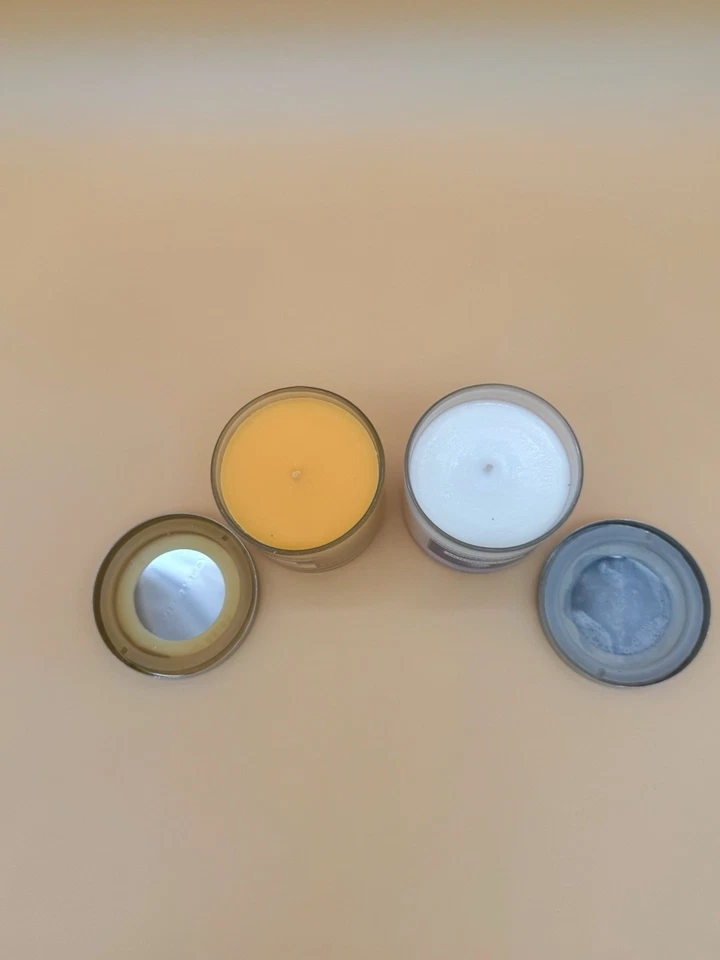 BATH AND BODY WORKS CARIBBEAN SALSA CANDLE 4 OZ MOONLIGHT PATH 4OZ VTG LOT Of 2 - Image 4 of 4