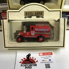 LLEDO DAYS GONE RED 1920 FORD MODEL T MOBILGAS TANKER TANK TRUCK PROMO 1/50
