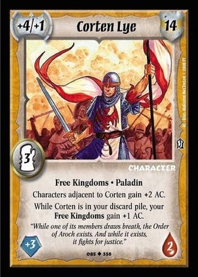 Corten Lye - Free Kingdoms - Warlord Saga of the Storm