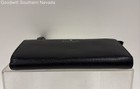 Kate Spade Black Pebbled Leather Double Zip Wristlet Wallet Gold Hardware — photo 3