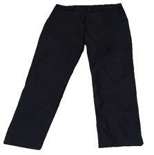 Lululemon Pants Mens 38x29 Black ABC Classic Fit Trouser Warpstreme Golf Office