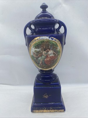 Empire Ware Deko Urne & Deckel um 1920 - 30er Jahre