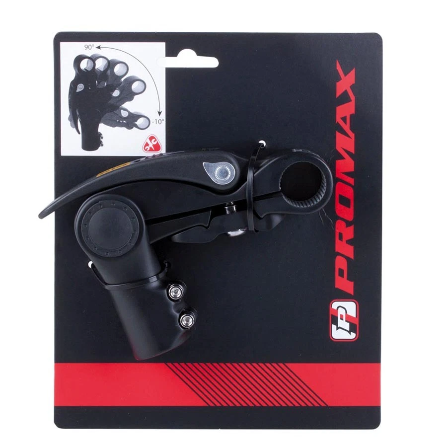 Promax Ahead Handle Stem Diameter: 25.4mm, Length: 110mm, Steerer: 28.6mm, Black - Image 2 of 3