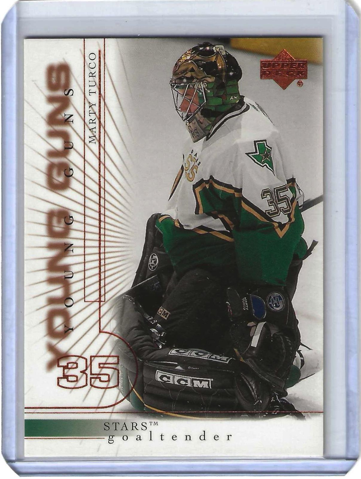 2000-01 Upper Deck #428 Marty Turco Young Guns