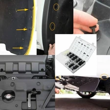 Fasteners Retainer Clips Push Trim Clips Pin Rivet Bumper Kit For Toyota
