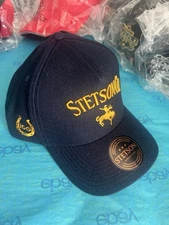 Rare Limited Edition Stetson 160th Anniversary Baseball Hat Leather Strap Rodeo