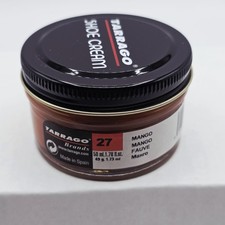 Tarrago Shoe Polish 27 Mango Cream Leather Protector 1.76 oz. 50ml Boot