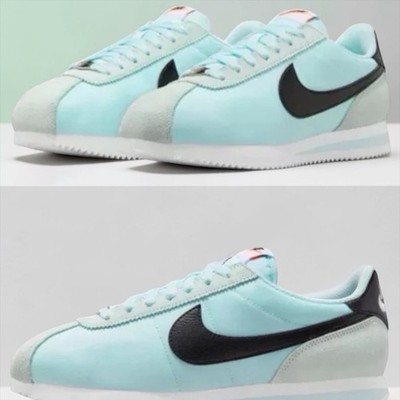 Nike Cortez Glacier Blue Black White Wmn Size 11.5/Fits Men Size 10