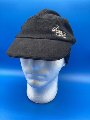 EZPACE Fleece Ponytail Beanie Hat Black 3M Thinsulate Winter Weather NWT