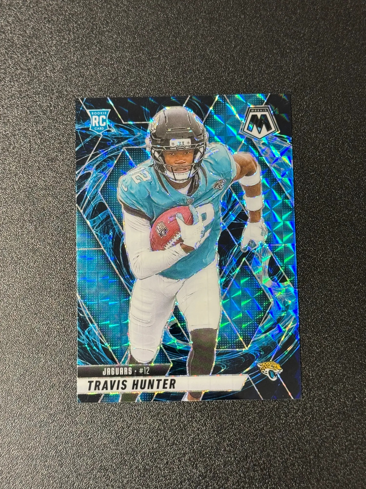 2025 Panini Mosaic Prizm Travis Hunter #301 Genesis RC