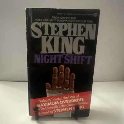 Night Shift Stephen King 1979 Signet Horror RARE Maximum Overdrive Cover HTF