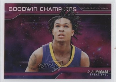 2023 Upper Deck Goodwin Champions Platinum Horizontal Cosmic /199 DJ Wagner jt1