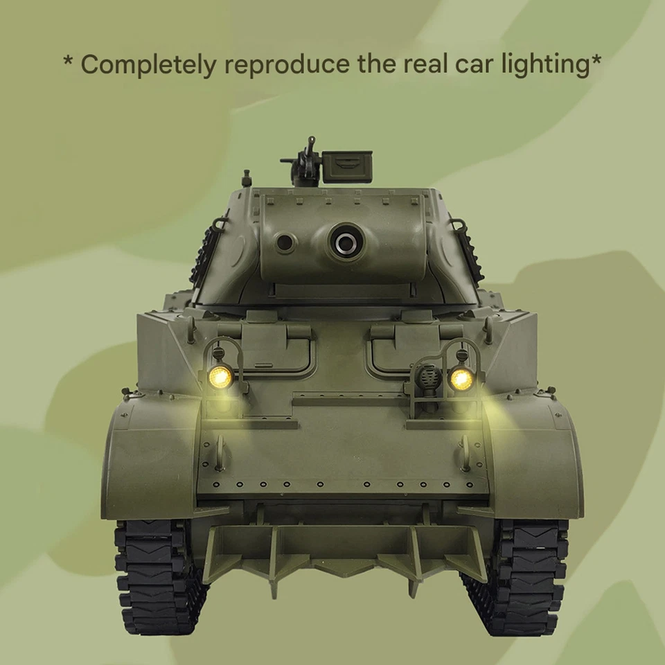 1/16 CoolBank RC Tank M8 HMC Scott RTR Battle Tank 360°Turret Smoke Sound LighvY - Image 4 of 4