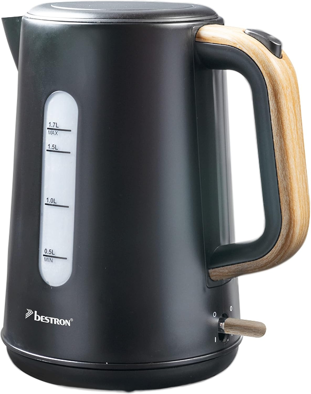 Bollitore Acqua per Famiglia 1,7L | Sicuro con Spegnimento Automatico