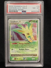 2008 POKEMON DIAMOND & PEARL MAJESTIC DAWN #99 LEAFEON LV.X-HOLO PSA 8 Low Pop on eBay