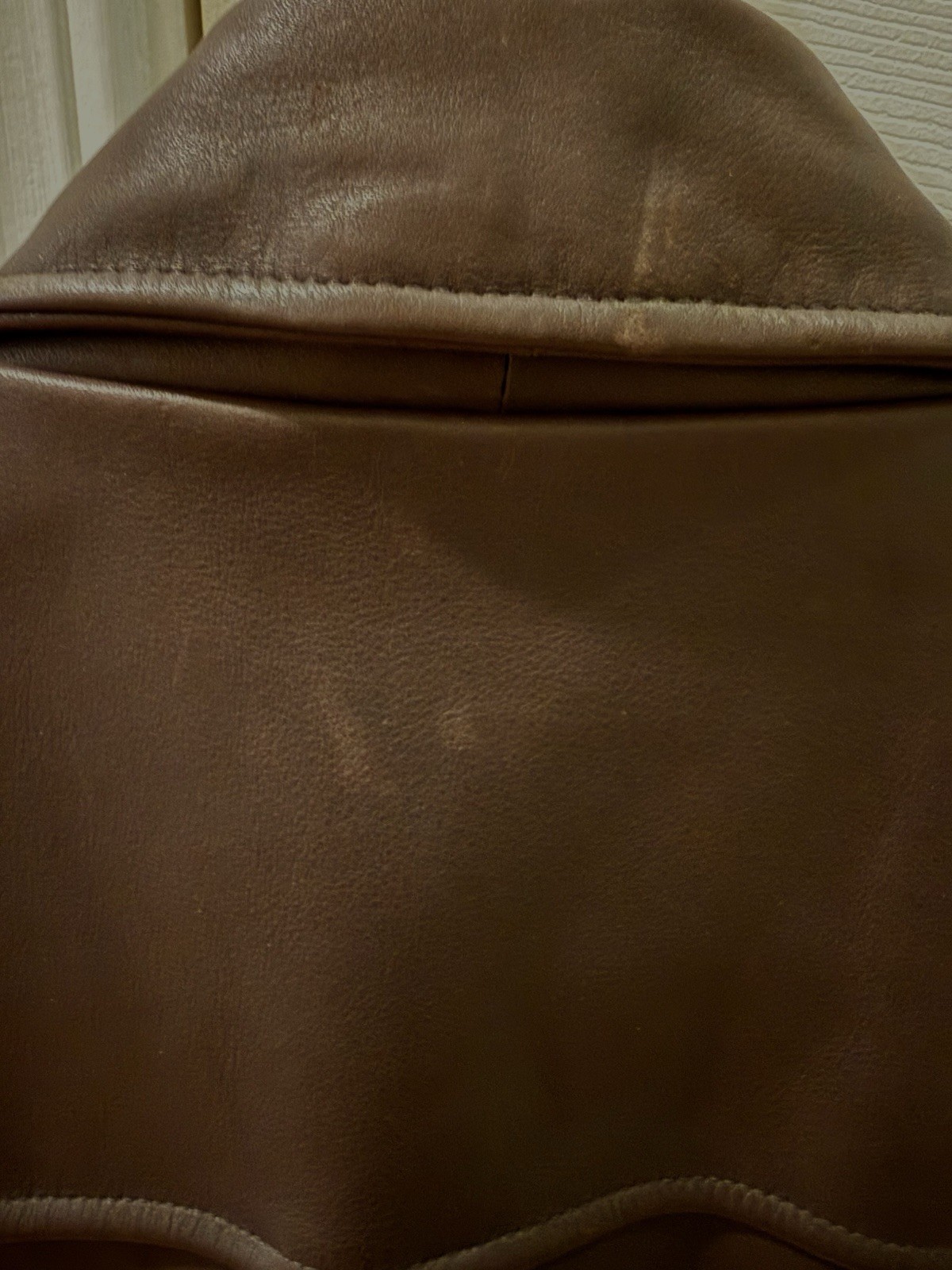 ✅ NEW NWT Rare FILSON Brown Leather Jacket Coat CC - Simple Classic Field Bomber image 7