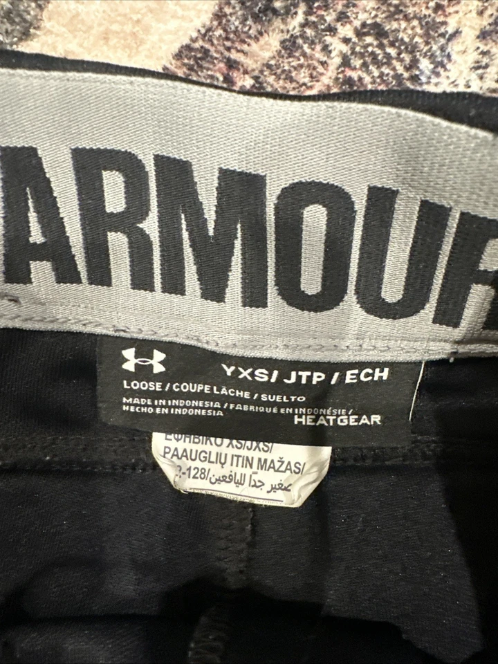 2 pares de pantalones de baile Under Armour con trabillas para cinturón talla YXS y talla 5 muy apreciados Foto 3 de 4