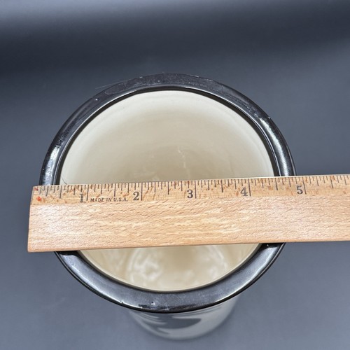 Handmade Kokopelli Ceramic Vase Crock Utensil Holder Native American Southwest - Picture 9 of 10