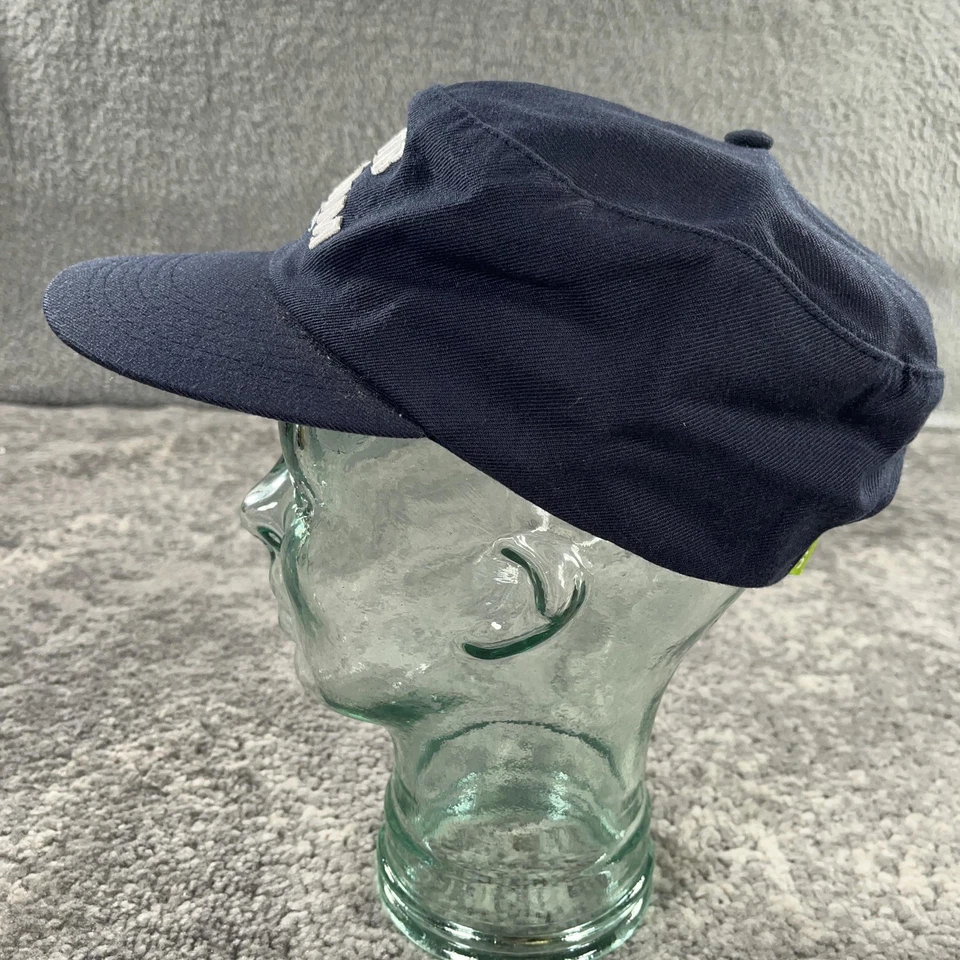 Gorra HUF Death To Fuzz Snap Back 3 paneles azul marino bordada para hombre hecha en EE. UU. Foto 3 de 4