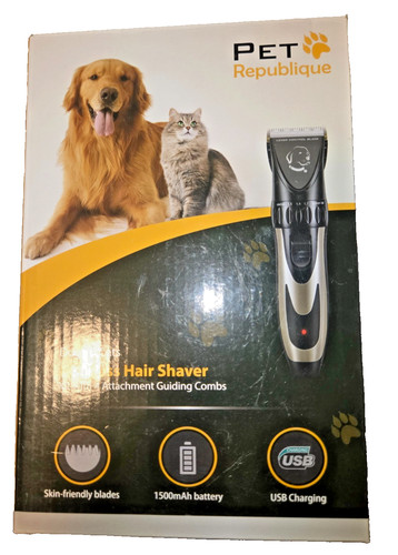 Rechargable Pet Hair Trimmers- Pet Republique