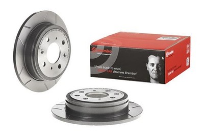 2x BREMBO Bremsscheibe XTRA LINE - Max 08.7104.75 für CIVIC HONDA PRELUDE MB MA