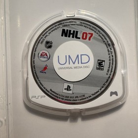 NHL 07 Playstation Portable PSP Complete With Manual CIB Great Condition