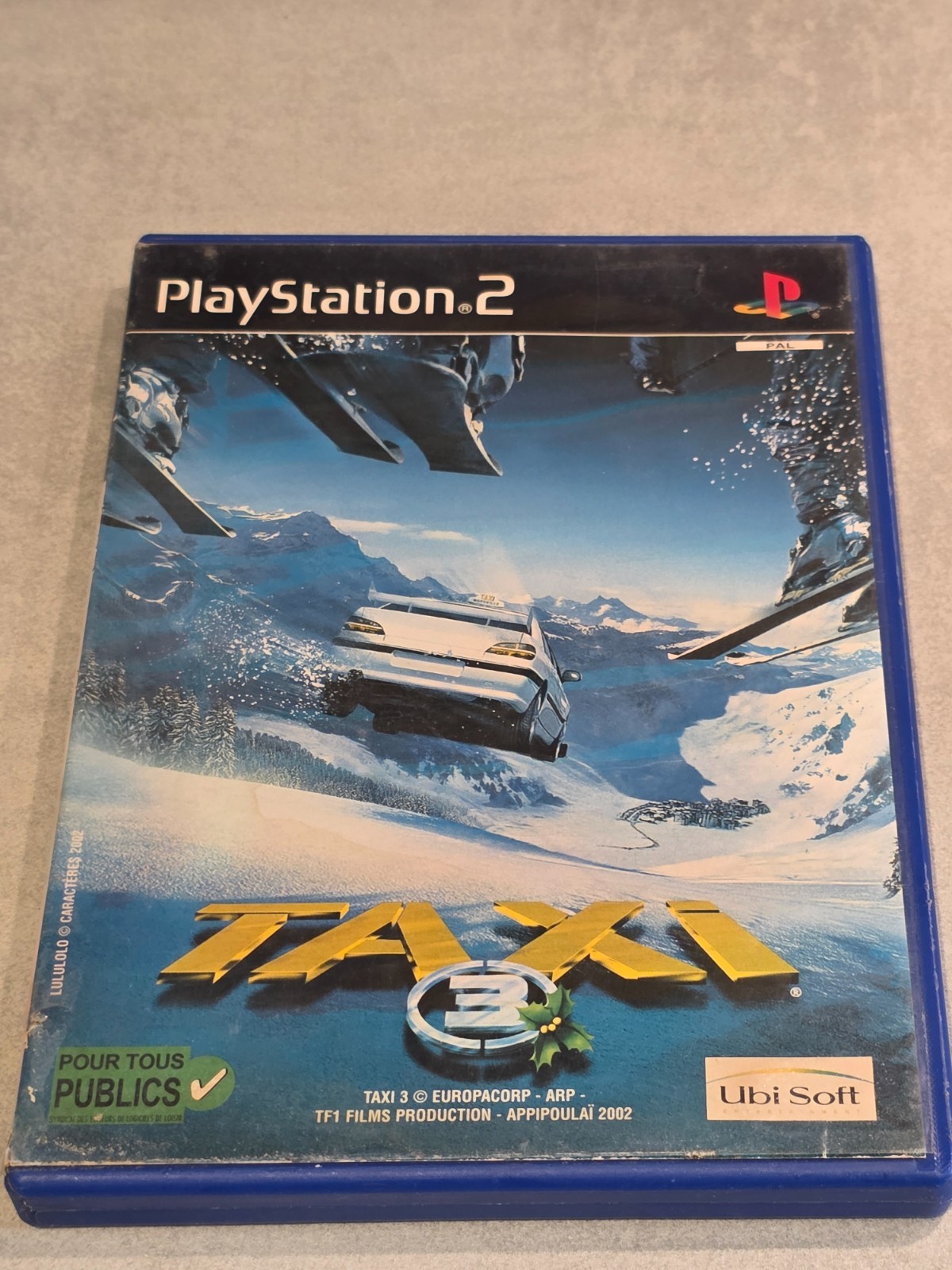 TAXI 3 SONY PS2 PLAYSTATION 2 SN