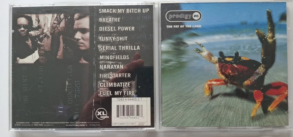 THE PRODIGY   -   THE FAT OF THE LAND   -   CD  1997   -   WIE NEU - Bild 1 von 1