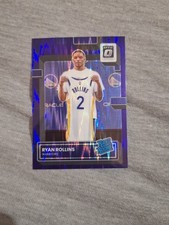 2022-23 Donruss Optic Rated Rookie Ryan Rollins Purple, Green, Shock Prizm Base 