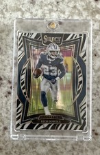 Rico Dowdle Zebra Prizm #90 2024 Panini Select